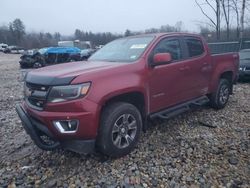 Chevrolet Colorado salvage cars for sale: 2018 Chevrolet Colorado Z71