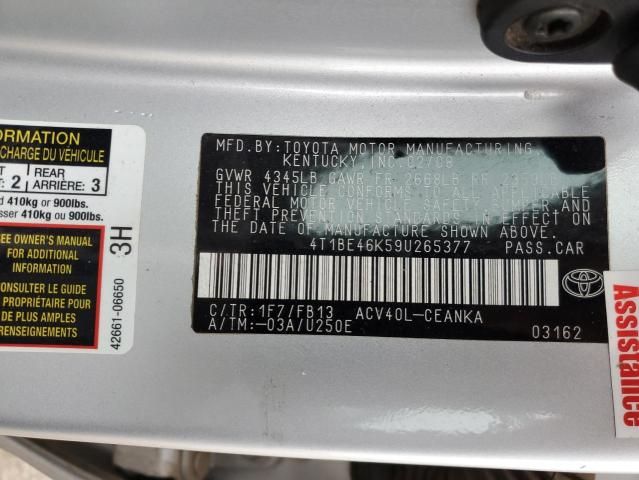 2009 Toyota Camry Base