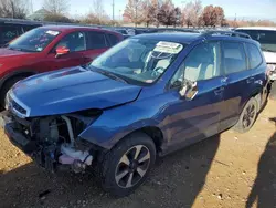 Subaru Forester salvage cars for sale: 2017 Subaru Forester 2.5I Premium