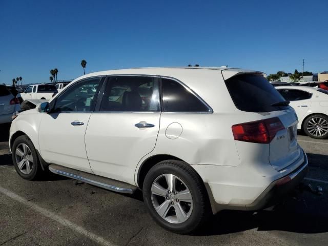 2012 Acura MDX Technology