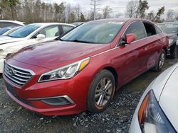 Salvage cars for sale from Copart Waldorf, MD: 2016 Hyundai Sonata SE