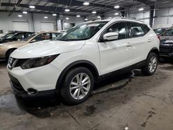 Nissan Rogue Sport s salvage cars for sale: 2017 Nissan Rogue Sport S