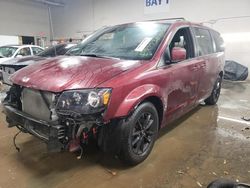 Salvage cars for sale at Elgin, IL auction: 2019 Dodge Grand Caravan GT