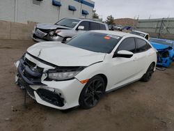 Salvage cars for sale from Copart Albuquerque, NM: 2019 Honda Civic Sport