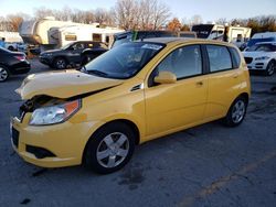 Salvage cars for sale from Copart Rogersville, MO: 2011 Chevrolet Aveo LS