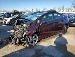 Salvage cars for sale at Bridgeton, MO auction: 2013 Toyota Prius