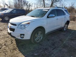 Salvage cars for sale from Copart Baltimore, MD: 2012 Chevrolet Equinox LTZ