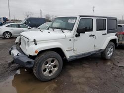 Jeep Vehiculos salvage en venta: 2014 Jeep Wrangler Unlimited Sahara