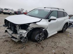 Toyota salvage cars for sale: 2022 Toyota Highlander XLE