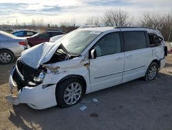 Salvage cars for sale at Indianapolis, IN auction: 2015 Chrysler Town & Country Touring