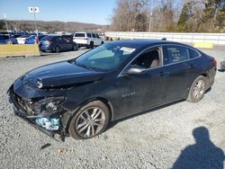 Salvage cars for sale at Concord, NC auction: 2018 Chevrolet Malibu LT