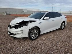 Salvage cars for sale at Phoenix, AZ auction: 2016 KIA Optima EX