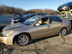 Salvage cars for sale from Copart -no: 2003 Honda Accord EX