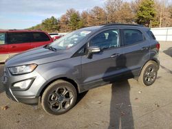 Salvage cars for sale at Brookhaven, NY auction: 2018 Ford Ecosport SES