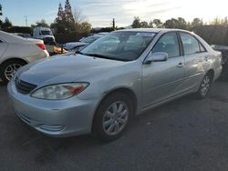 Salvage cars for sale from Copart San Martin, CA: 2002 Toyota Camry LE