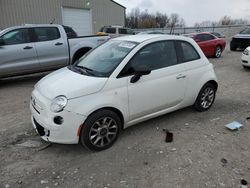 Fiat 500 salvage cars for sale: 2017 Fiat 500 POP