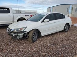 Salvage cars for sale from Copart Phoenix, AZ: 2015 Honda Accord LX
