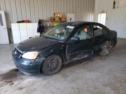Salvage cars for sale from Copart Lufkin, TX: 2002 Honda Civic LX
