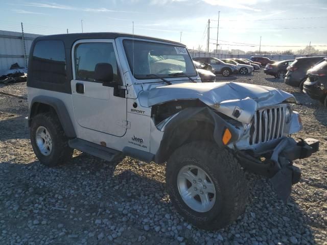 2006 Jeep Wrangler / TJ Sport