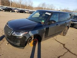 Salvage cars for sale at Marlboro, NY auction: 2019 Land Rover Range Rover HSE