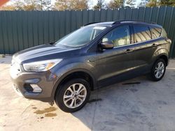 Vehiculos salvage en venta de Copart Augusta, GA: 2018 Ford Escape SE