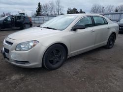 Salvage cars for sale at Bowmanville, ON auction: 2009 Chevrolet Malibu LS