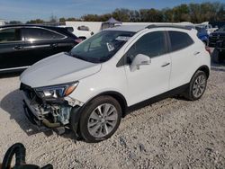 Salvage cars for sale at New Braunfels, TX auction: 2019 Buick Encore Preferred