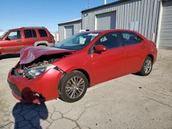 Salvage cars for sale from Copart Lexington, KY: 2015 Toyota Corolla L