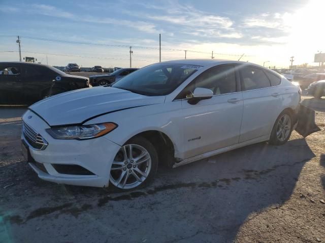 2018 Ford Fusion SE Hybrid