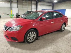 Salvage cars for sale at Chalfont, PA auction: 2018 Nissan Sentra S