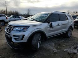 Ford Explorer Limited salvage cars for sale: 2016 Ford Explorer Limited