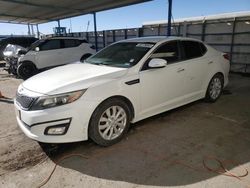 Vehiculos salvage en venta de Copart Anthony, TX: 2015 KIA Optima EX