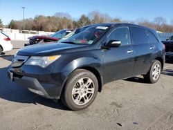 Salvage cars for sale from Copart Assonet, MA: 2009 Acura MDX Technology