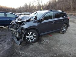 Salvage cars for sale at Marlboro, NY auction: 2018 Toyota Rav4 LE