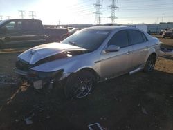 Salvage cars for sale at Elgin, IL auction: 2007 Acura TL Type S