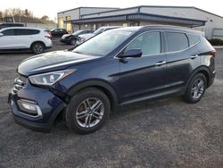 Salvage cars for sale at Mcfarland, WI auction: 2017 Hyundai Santa FE Sport