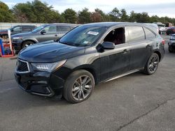 Salvage cars for sale from Copart Brookhaven, NY: 2020 Acura MDX A-Spec