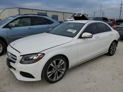 Mercedes-Benz C300 salvage cars for sale: 2017 Mercedes-Benz C300