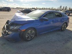 Salvage cars for sale at Houston, TX auction: 2018 Honda Civic EXL
