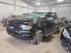 Salvage cars for sale at Lansing, MI auction: 2016 Chevrolet Silverado K1500 LTZ