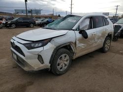 Salvage cars for sale from Copart Colorado Springs, CO: 2022 Toyota Rav4 LE