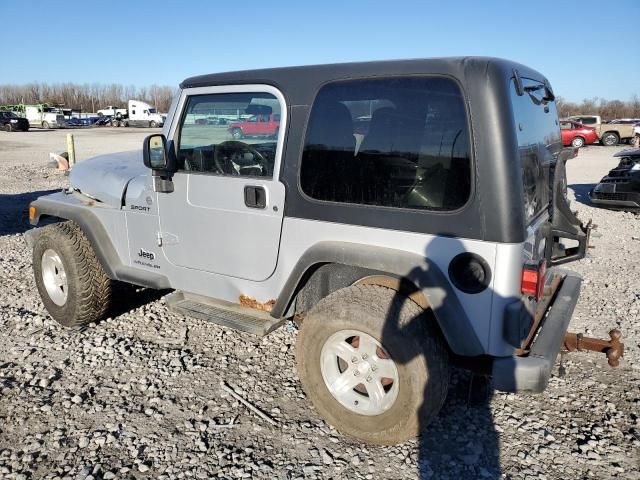 2006 Jeep Wrangler / TJ Sport