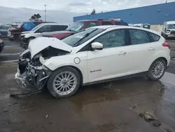 Salvage cars for sale from Copart Woodhaven, MI: 2016 Ford Focus BEV