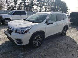 Salvage cars for sale from Copart Loganville, GA: 2019 Subaru Forester Limited