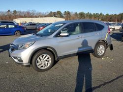 Salvage cars for sale at Exeter, RI auction: 2015 Honda CR-V EXL