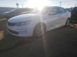 Salvage cars for sale at Chicago Heights, IL auction: 2016 KIA Optima LX