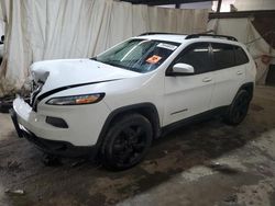 Jeep salvage cars for sale: 2018 Jeep Cherokee Latitude