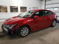 Toyota Corolla LE salvage cars for sale: 2020 Toyota Corolla LE