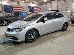 Salvage cars for sale from Copart Columbia, MO: 2013 Honda Civic LX