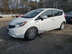 Salvage cars for sale from Copart Austell, GA: 2015 Nissan Versa Note S